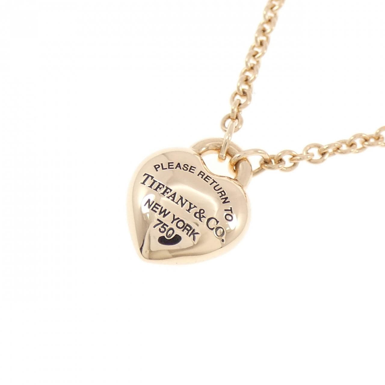 ティファニー リターン トゥ ティファニー フルハート ミニ ネックレス