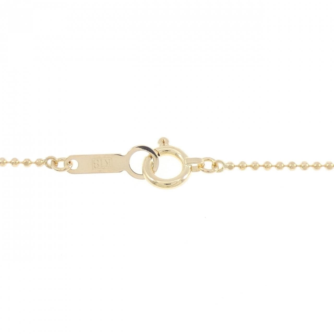 K18YG ダイヤモンド ネックレス 0.20CT