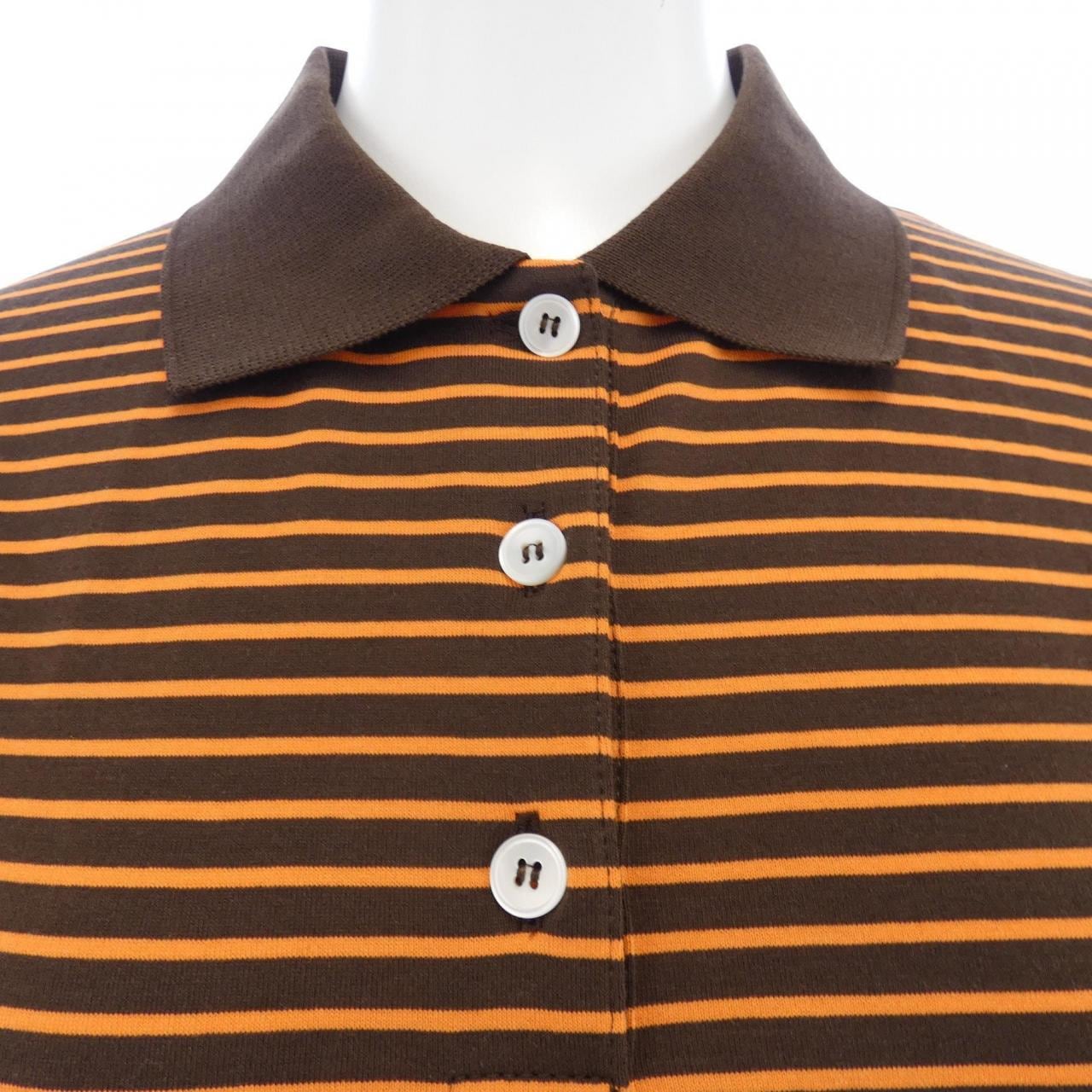 ミュウミュウ MIU MIU MIU MIU ロゴ MJNA13 SOOO 14RT ポロシャツ