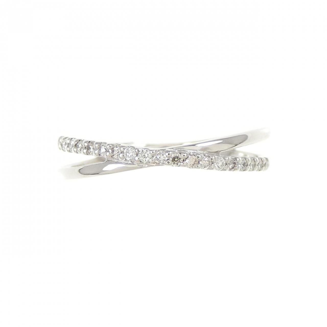 PT950 Diamond Ring 0.10CT