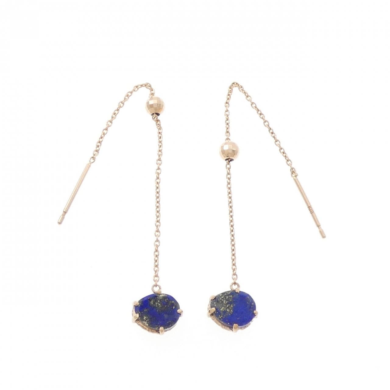 アガット ラピスラズリ ピアス