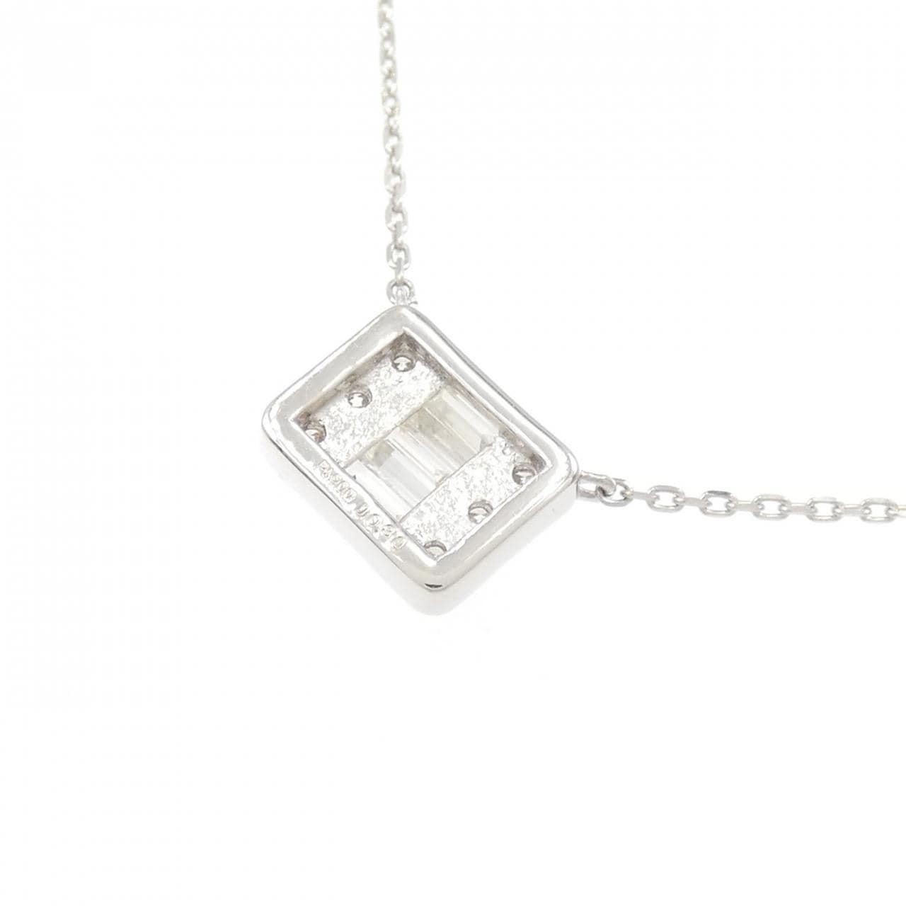 【新品】PT ダイヤモンド ネックレス 0.30CT