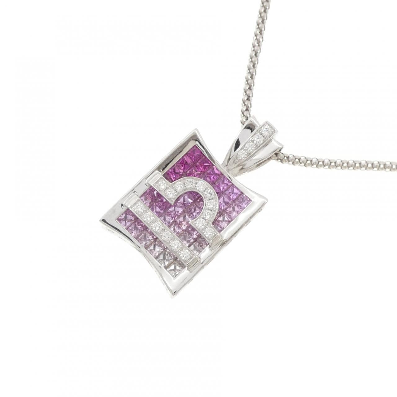 ユキザキ カラーストーン ネックレス