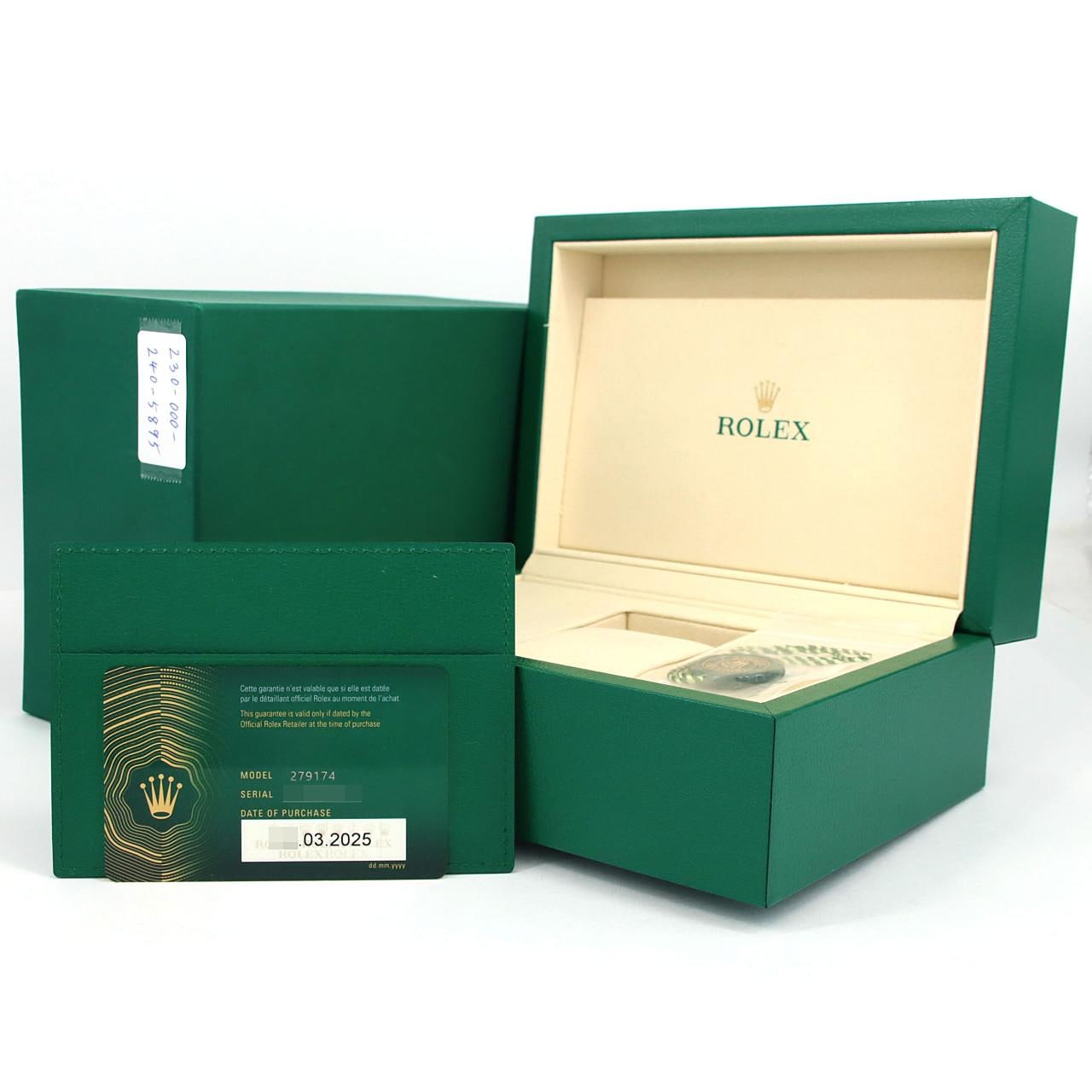 ロレックス デイトジャスト 279174NG SSxWG 自動巻 ランダム番