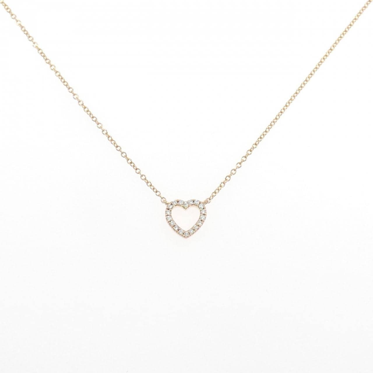 ティファニー メトロ ハート ミニ ネックレス