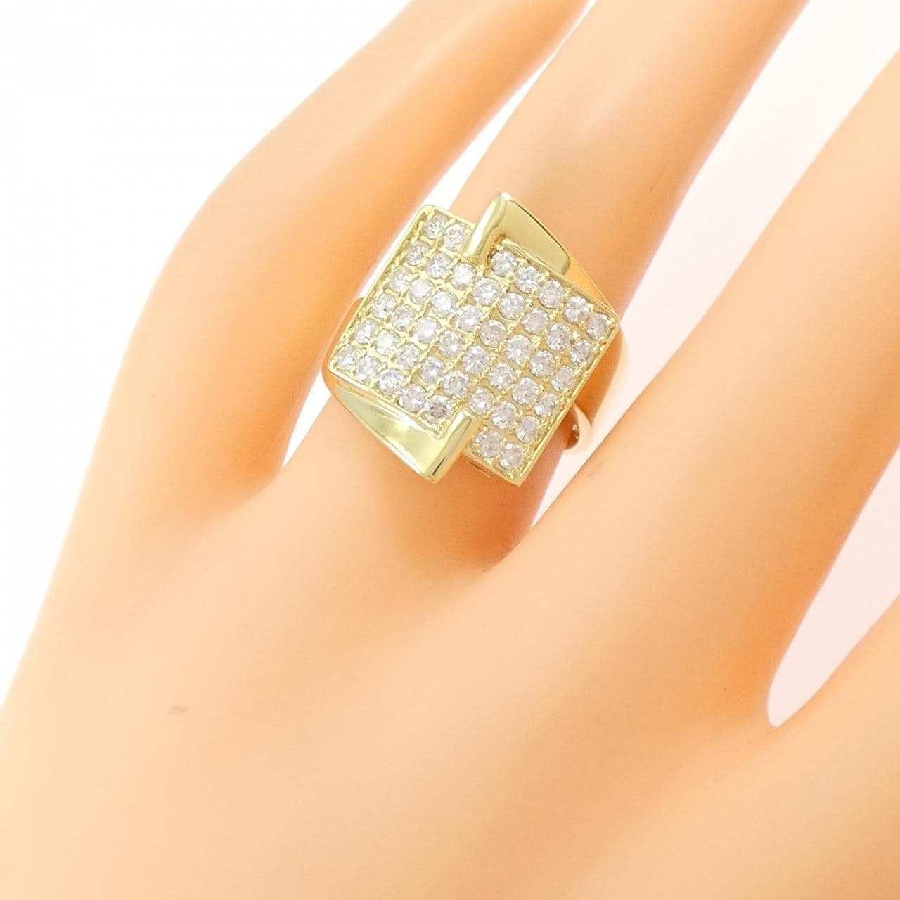 K18YG ダイヤモンド リング 1.00CT