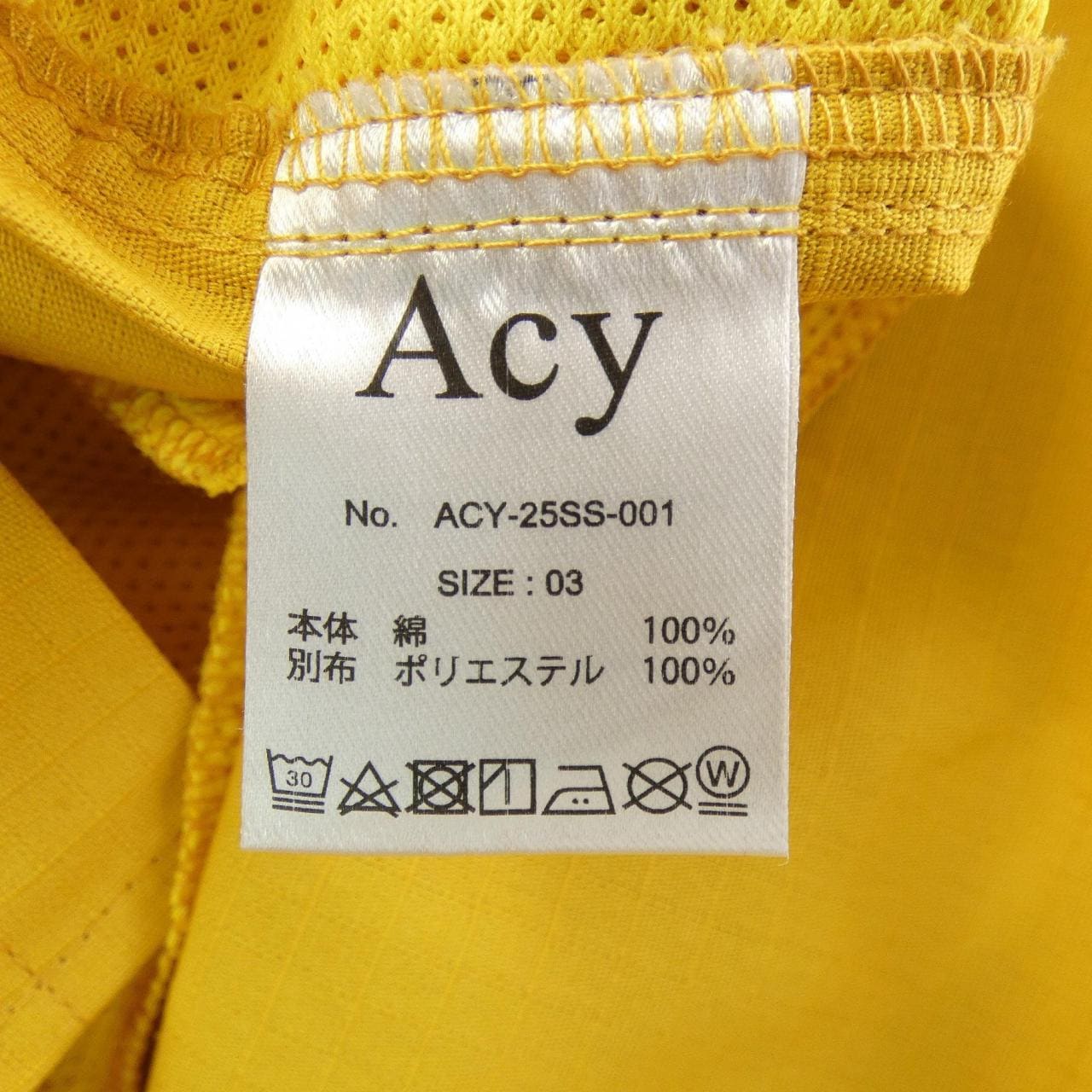 ACY シャツ