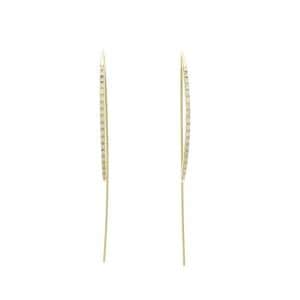 K18YG ダイヤモンド ピアス 0.20CT