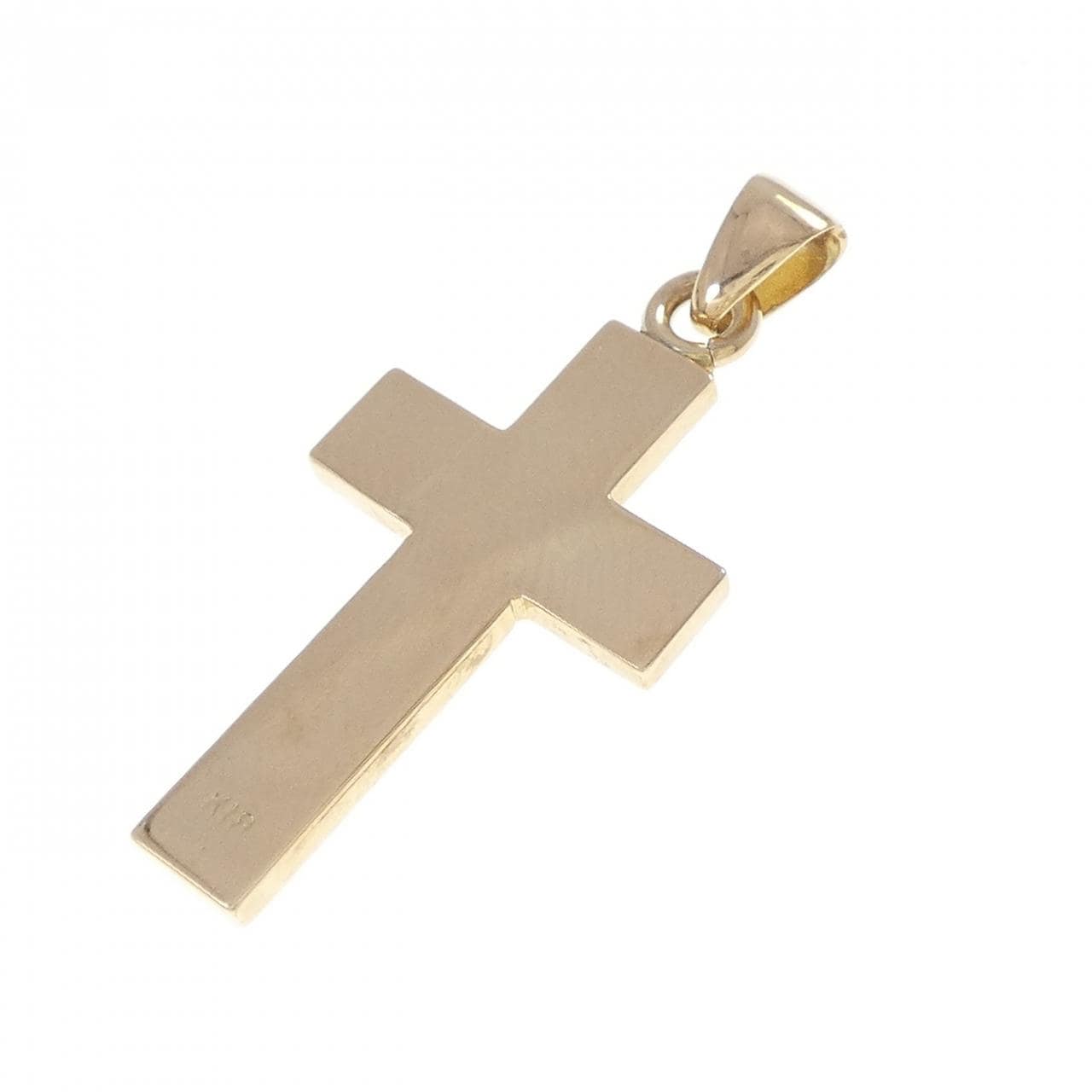 K18YG クロス ペンダント