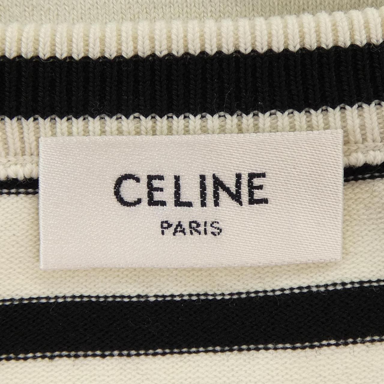セリーヌ CELINE トリオンフノースリーブマリニエールセーター RY04W0101 タンクトップ