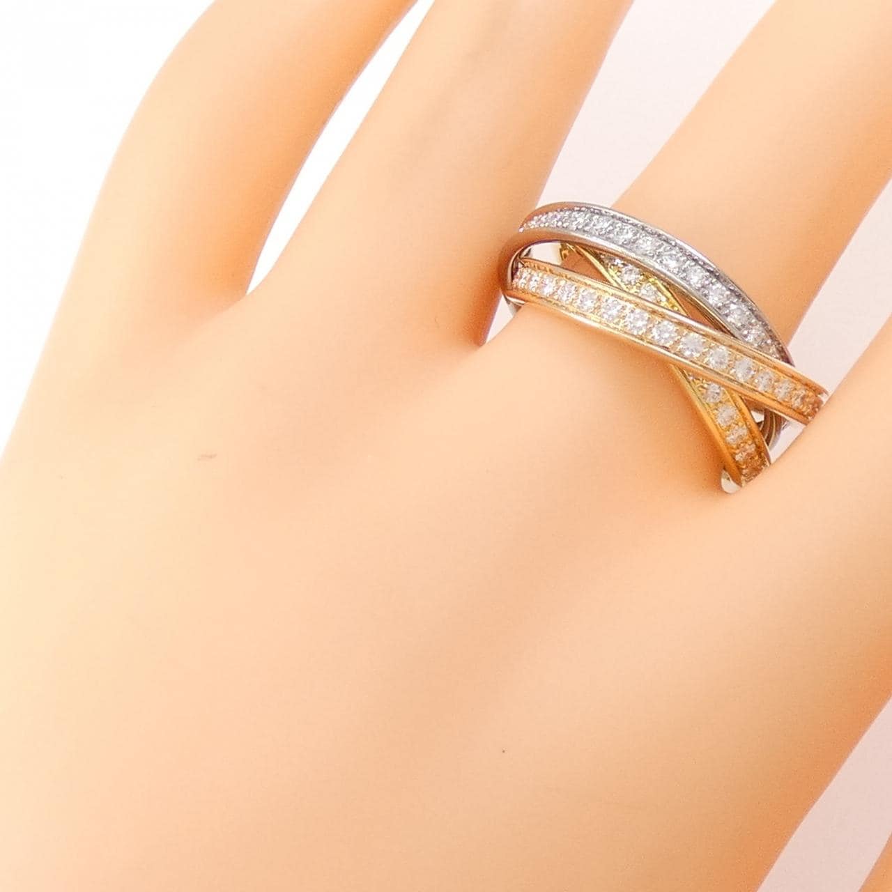 Cartier 3 bangle ring