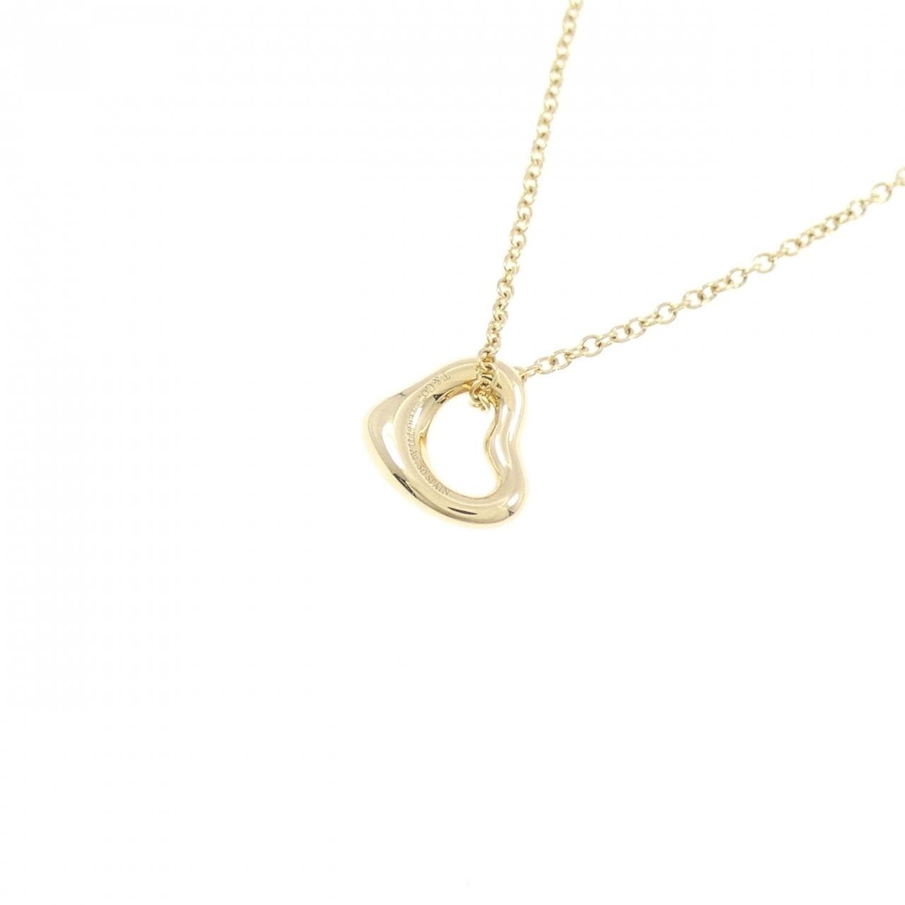 ティファニー オープンハート ネックレス