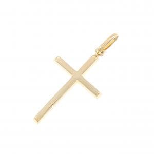 【新品】K18YG クロス ペンダント