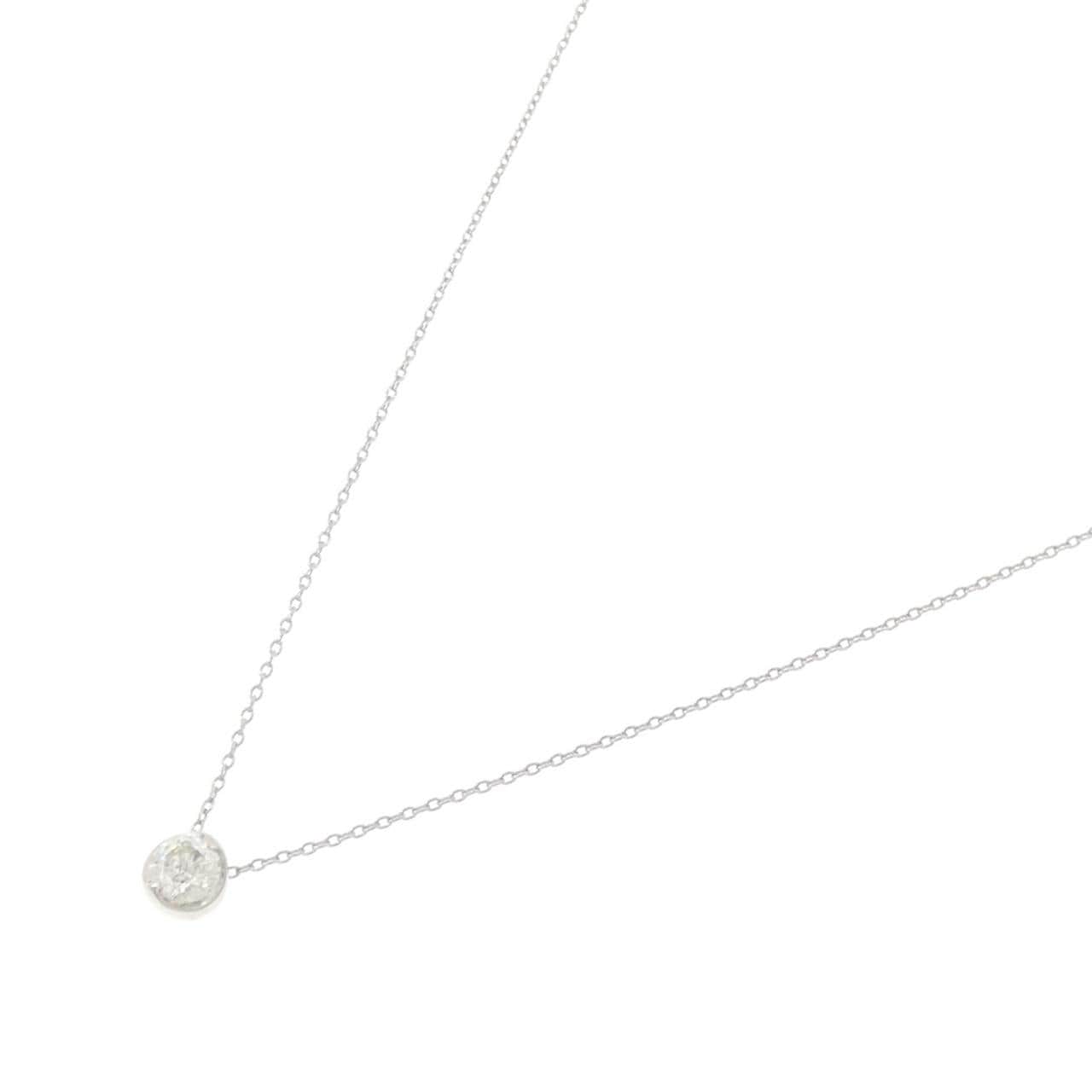 PT900/PT850 ダイヤモンド ネックレス 0.341CT