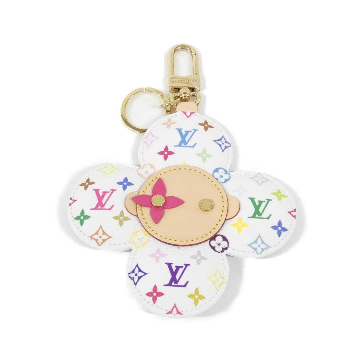 【未使用品】ルイヴィトン　マルチカラー（ＬＶｘＴＭ）　バッグチャームヴィヴィエンヌヘッド　Ｍ０３７２８　キーリング