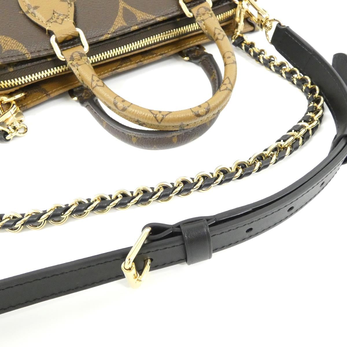 【未使用品】ルイヴィトン　モノグラム　リバース　オンザゴー　ＥＷチェーン　Ｍ１４２３６　バッグ