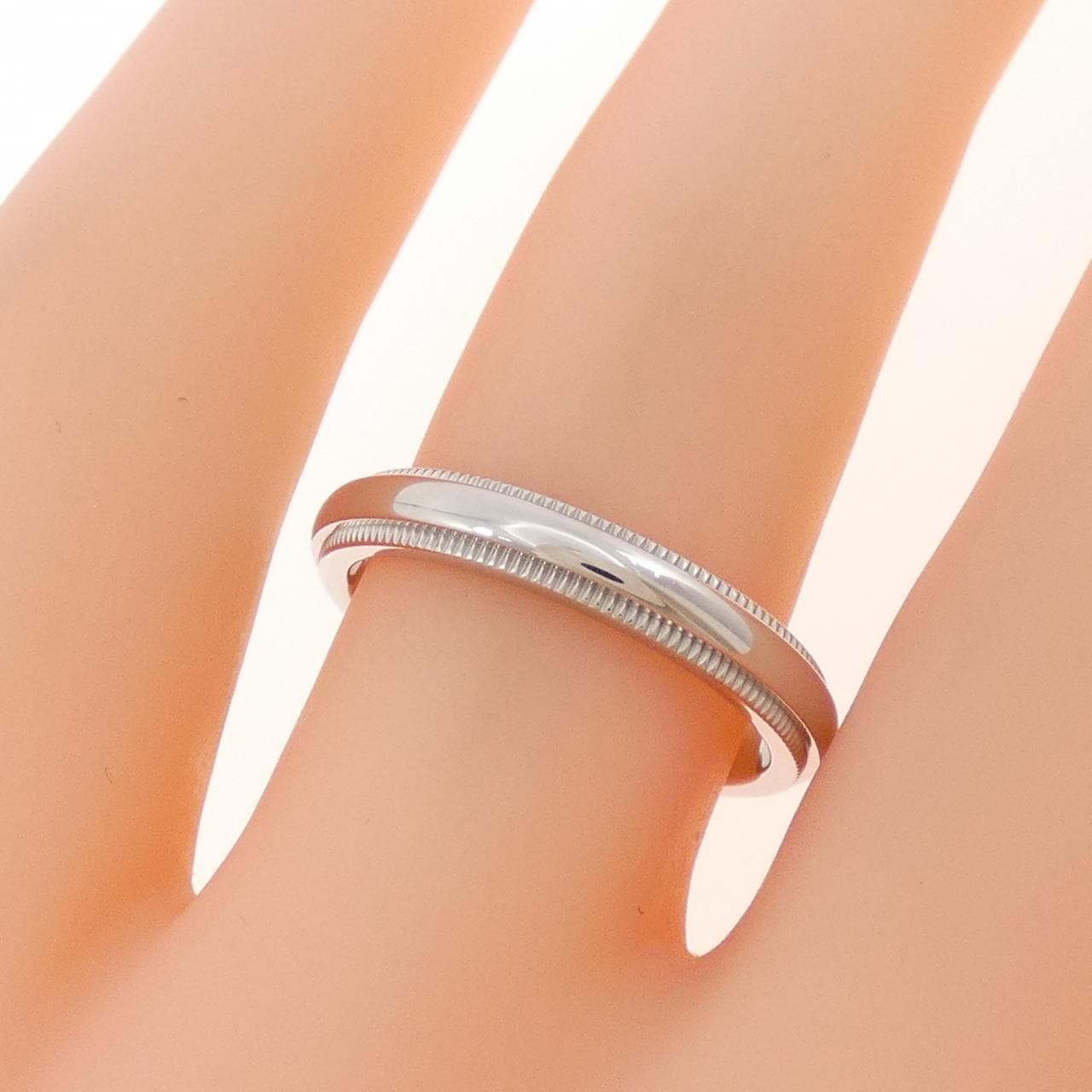 ティファニー ミルグレイン リング