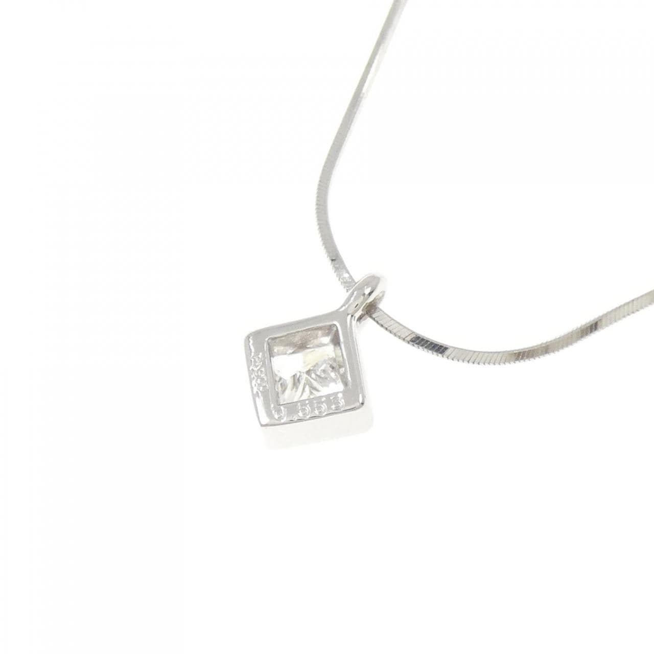 PT900/PT850 ダイヤモンド ネックレス 0.553CT