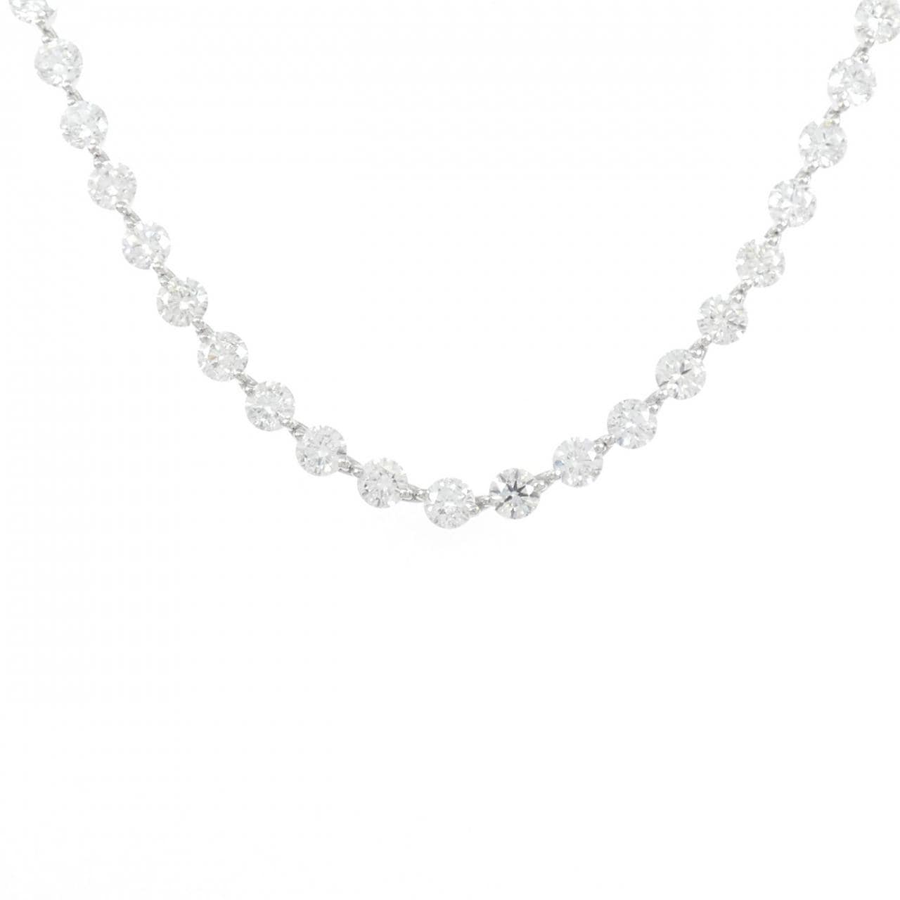 PT900 ダイヤモンド ネックレス 15.67CT