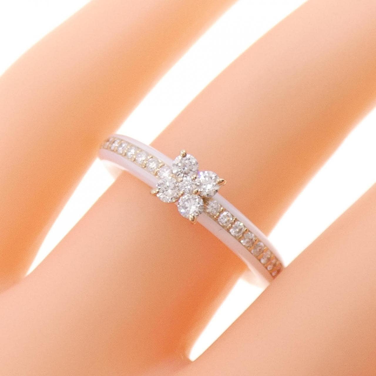 コメ兵｜ポンテヴェキオ フラワー ダイヤモンド リング 0.35CT｜PONTE