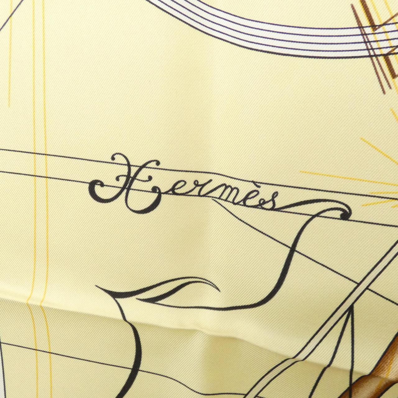 エルメス LA MUSIQUE DES SPHERES カレ スカーフ