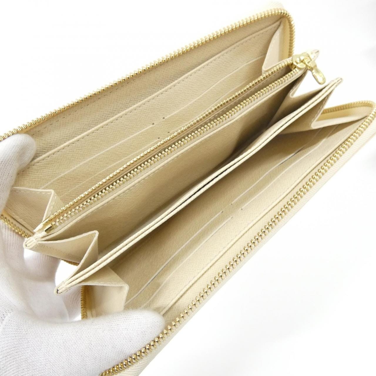 ルイヴィトン ダミエ アズール ジッピー ウォレット N60019 財布