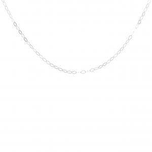 18KTWG チェーン ネックレス