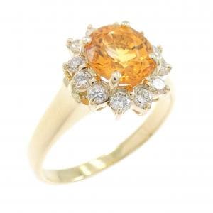 750YG サファイヤ リング