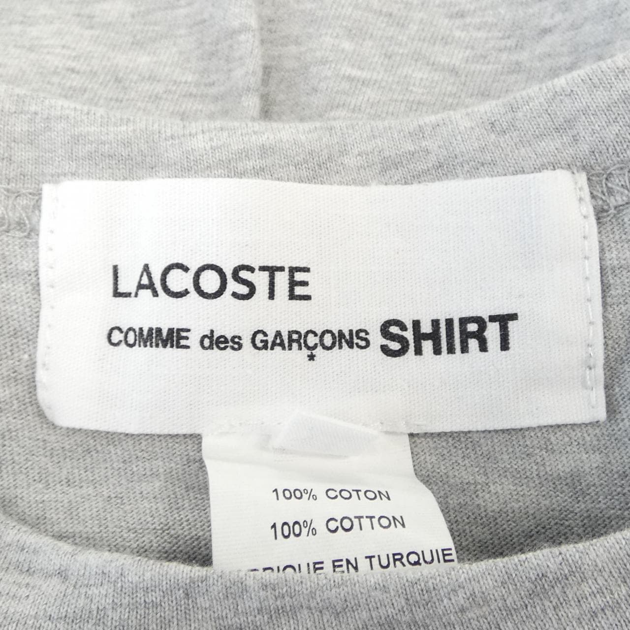 コムデギャルソンシャツ COMME des GARCONS SHIRT LACOSTE FL-T013 Tシャツ