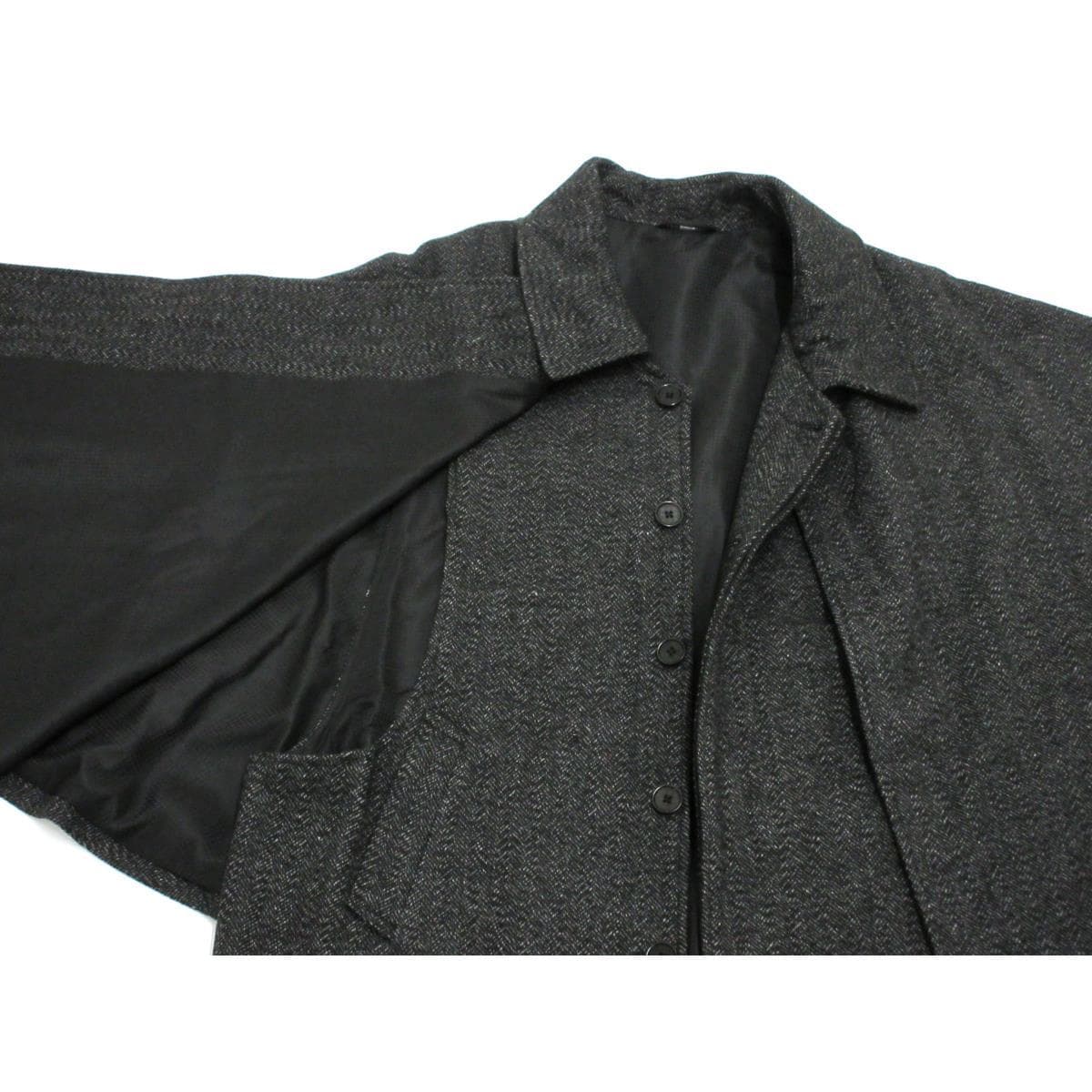 【新品】男物　トンビコート　Ｍサイズ