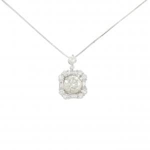 PT900/PT850 ダイヤモンド ネックレス 1.818CT K I1 Fair