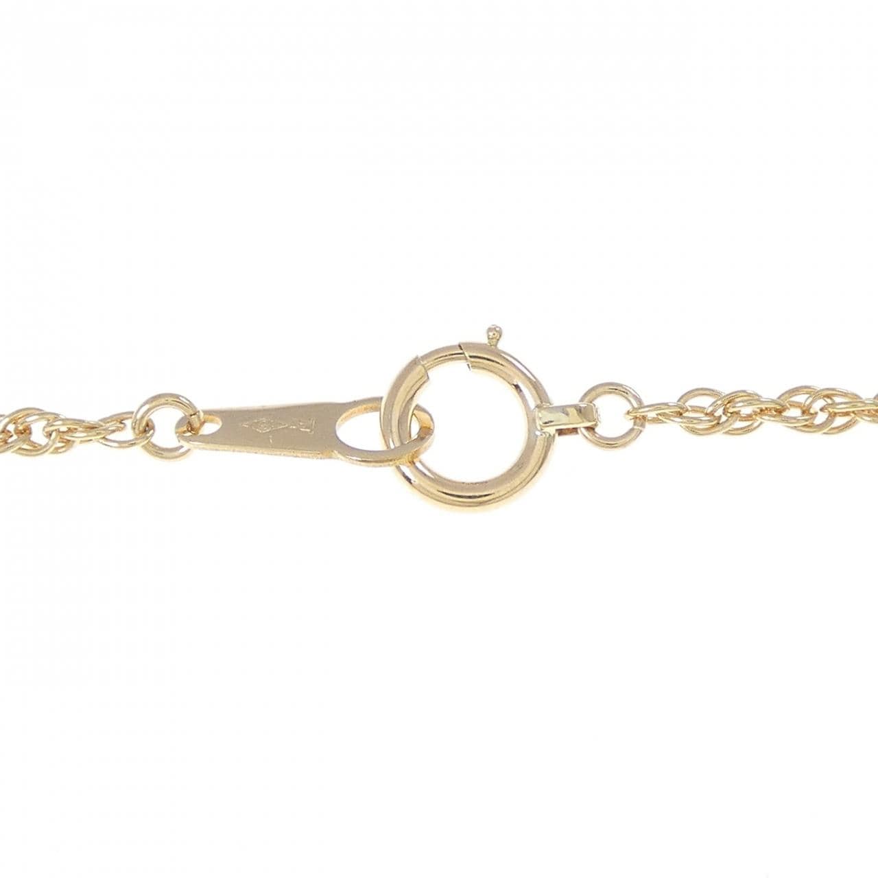 K18YG ハート サファイヤ ネックレス 1.33CT