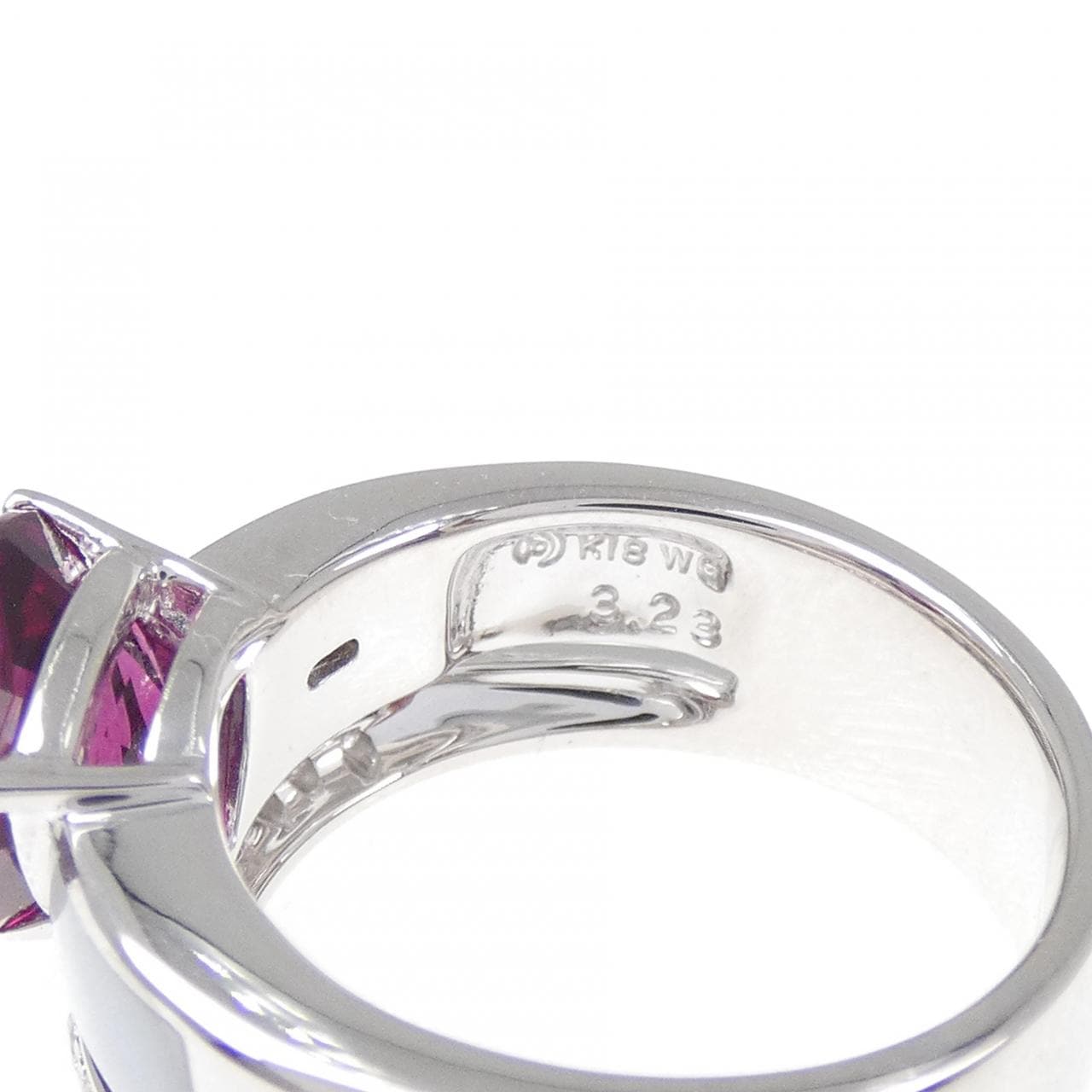 タサキ ガーネット リング 3.23CT