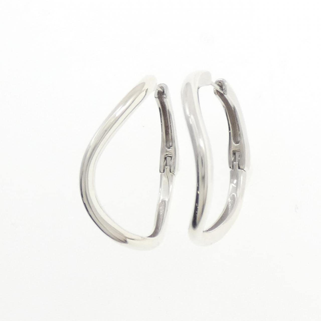 エテ 925/K18WG ピアス