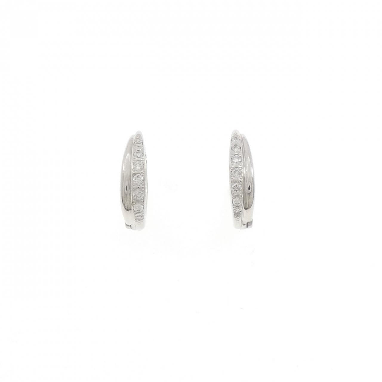 PT950 ダイヤモンド ピアス 0.20CT