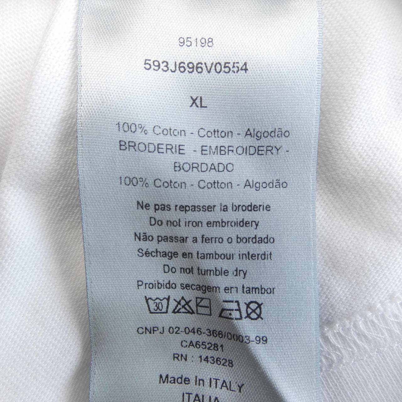 ディオール DIOR LEWIS HAMILTON 593J696V0554 Tシャツ
