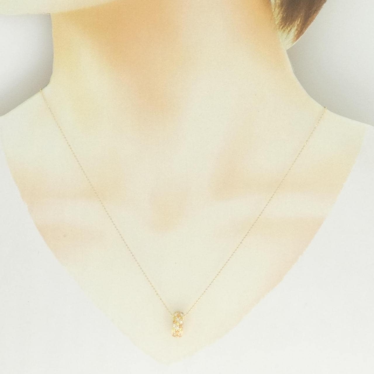 K18YG サファイヤ ネックレス 0.55CT
