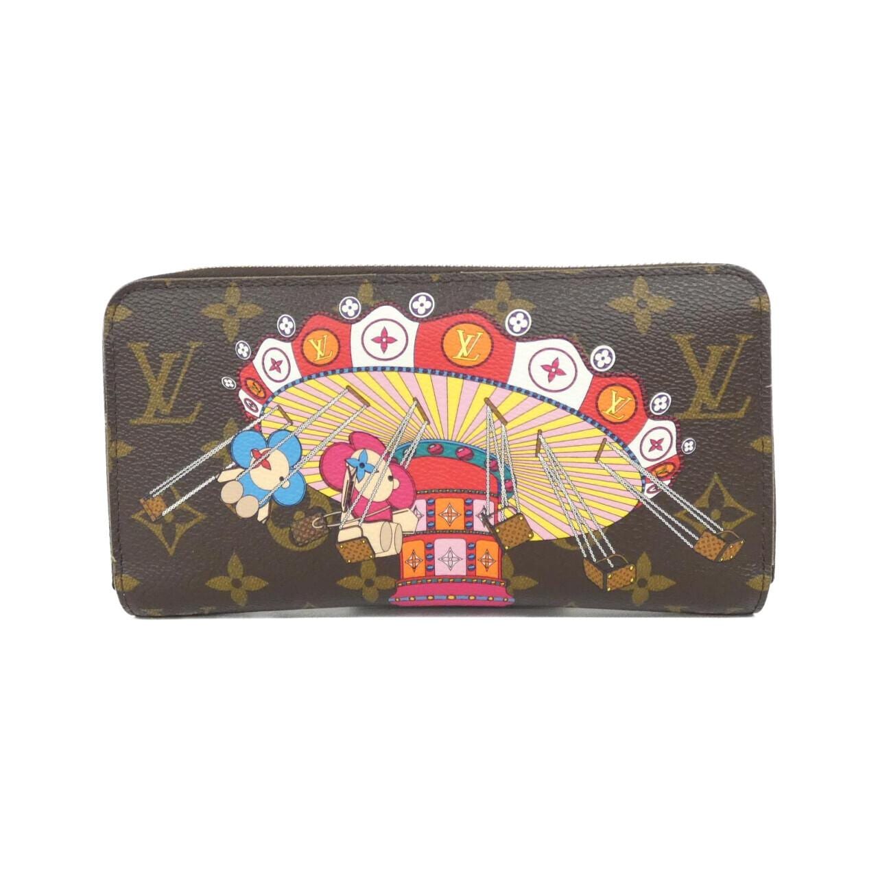 ルイヴィトン モノグラム(ホリデイ) ジッピー ウォレット M69753 財布