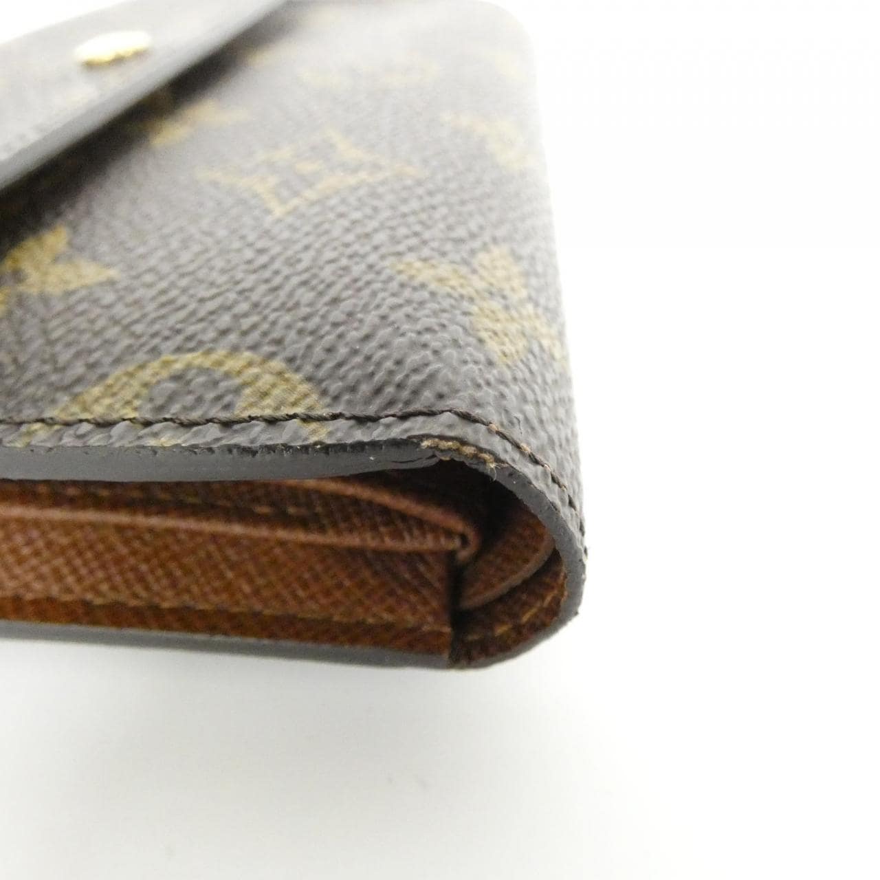 ルイヴィトン モノグラム ポルト トレゾール エテュイ パピエ M61202 財布