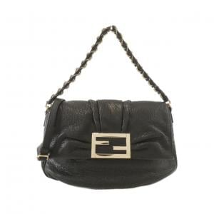 FENDI メッシュ バックパック 7VA466 白黒 FENDI（フェンディ） ハンドバッグ 7VA658 AVC6 メンズ レディース FF