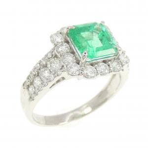 PT900 エメラルド リング 1.417CT