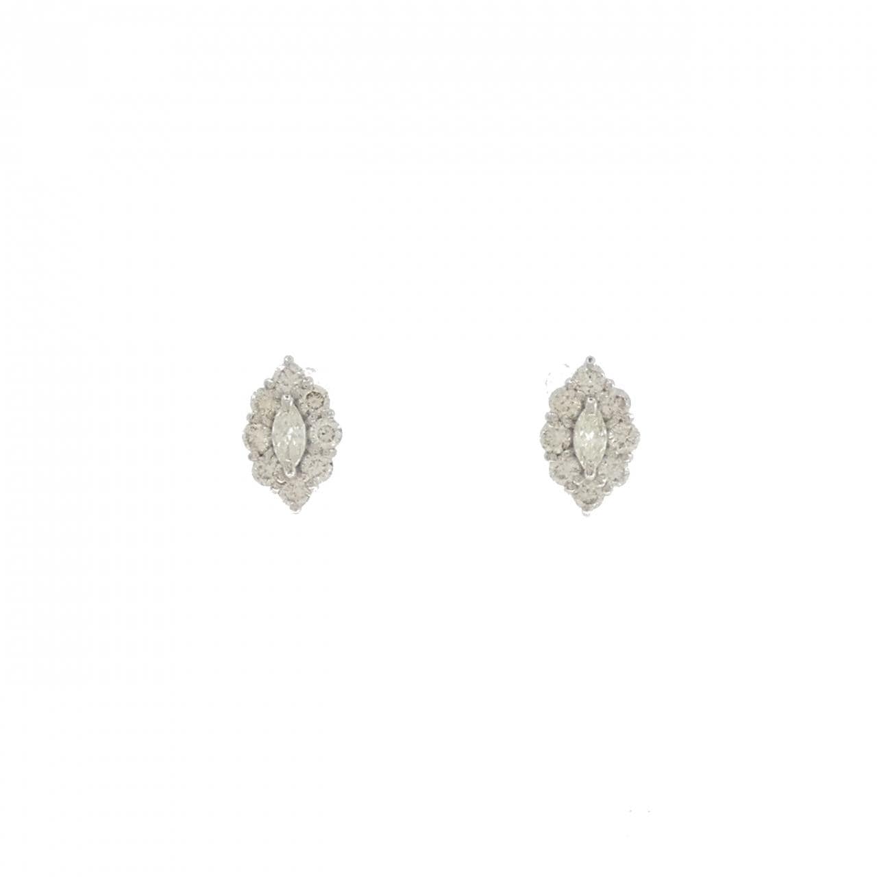【新品】PT900 ダイヤモンド ピアス 0.30CT