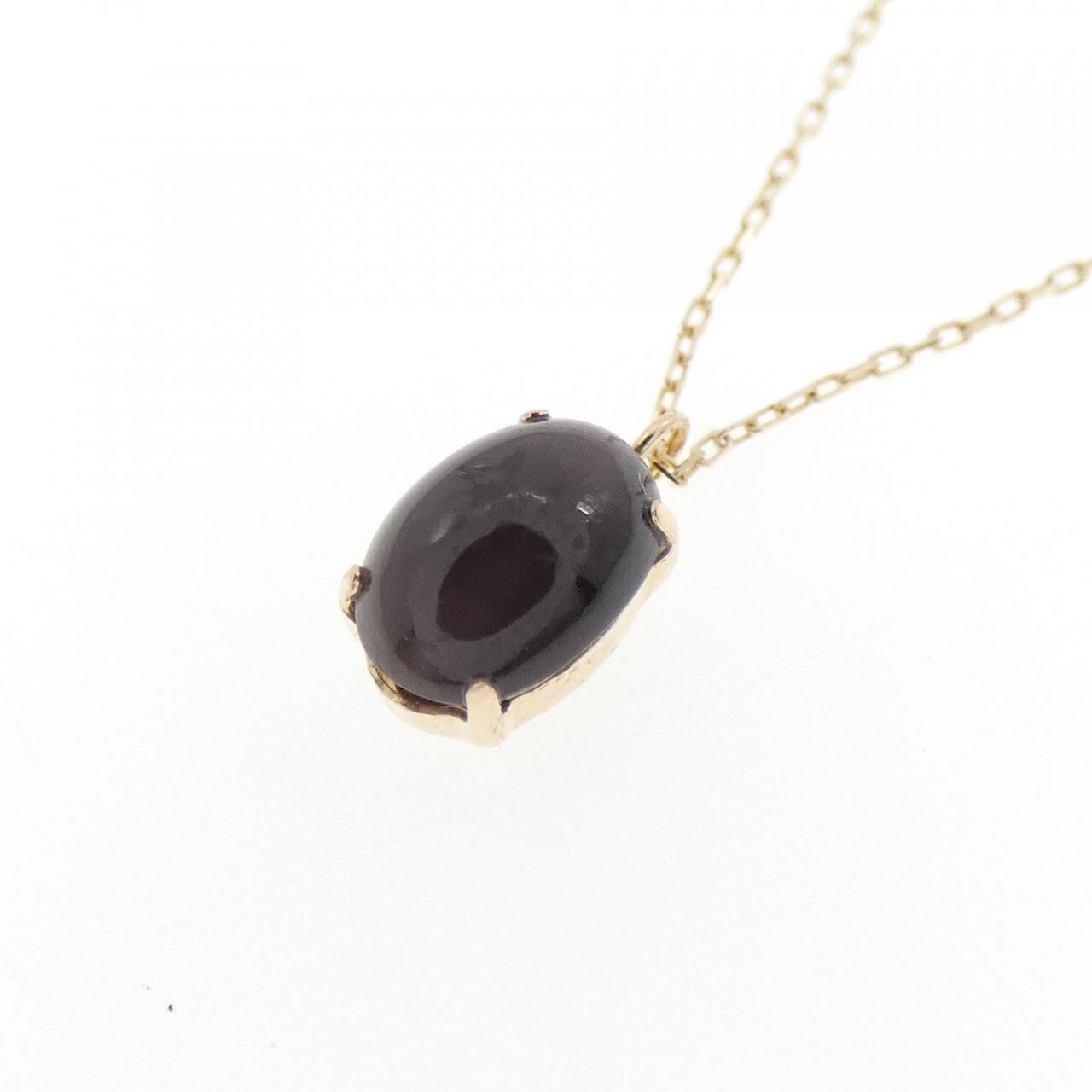 [新品] K10YG 矽線石貓眼項鍊