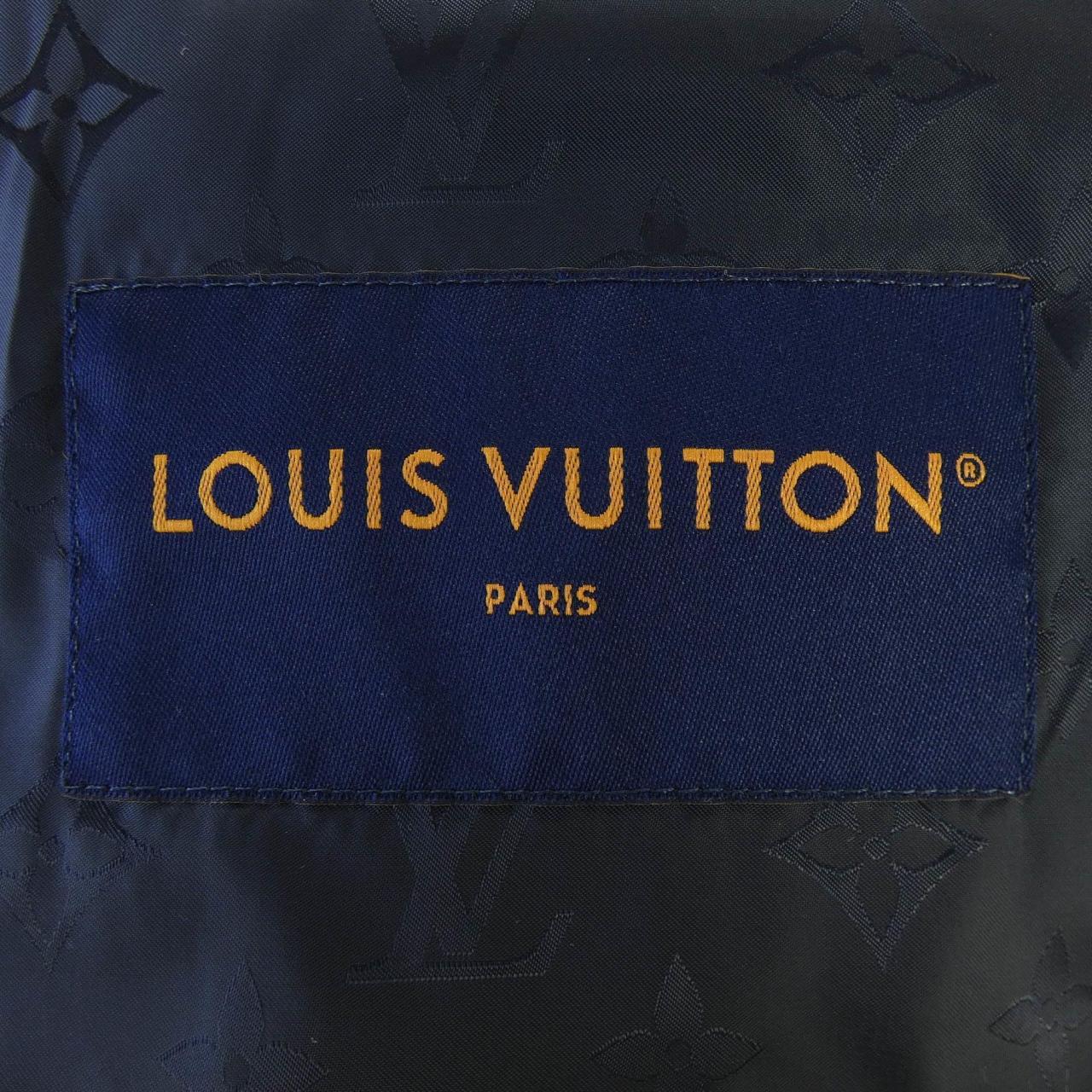 ルイヴィトン LOUIS VUITTON レザーパッチフリースブルゾン HSY42WTDK ブルゾン