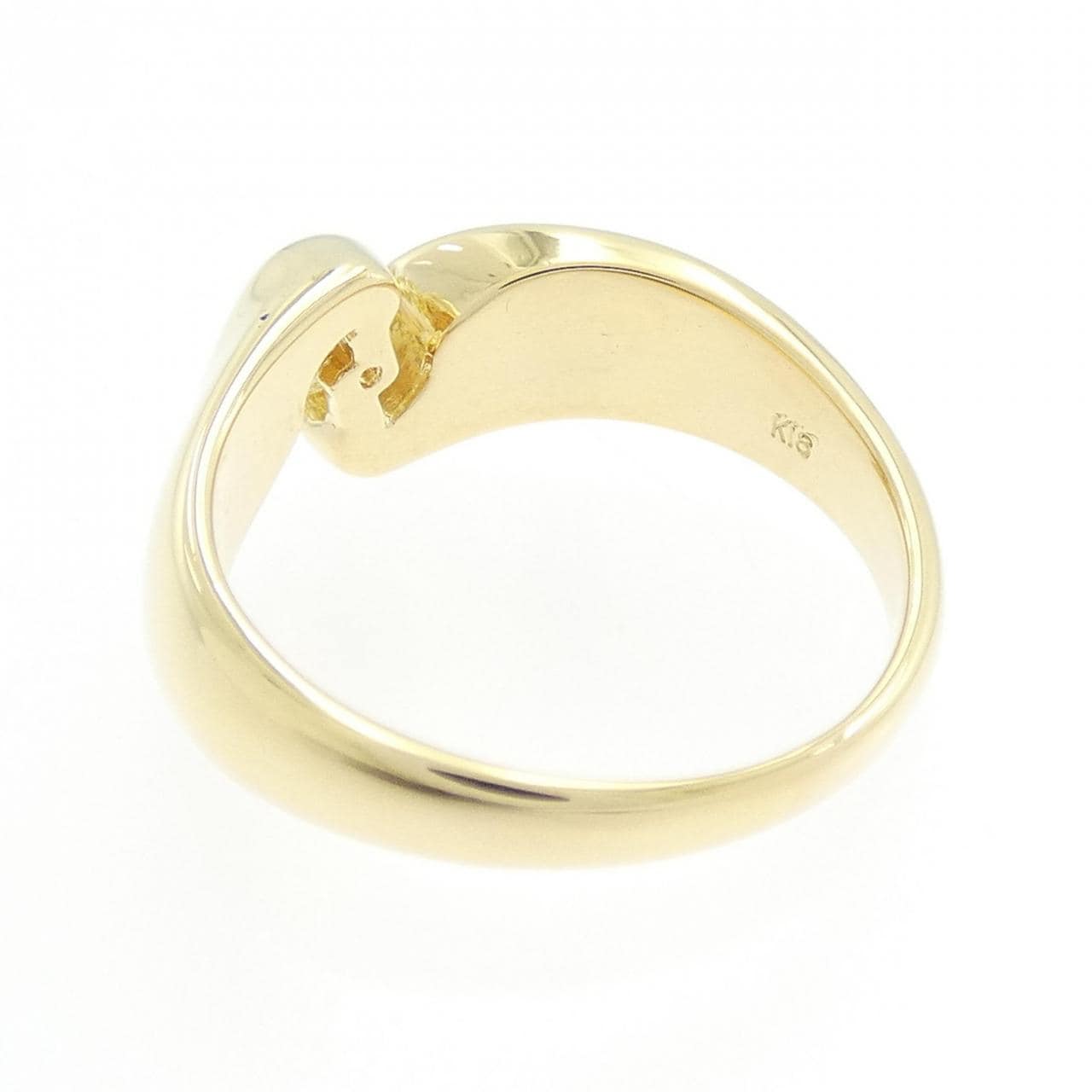 K18YG ダイヤモンド リング 0.35CT
