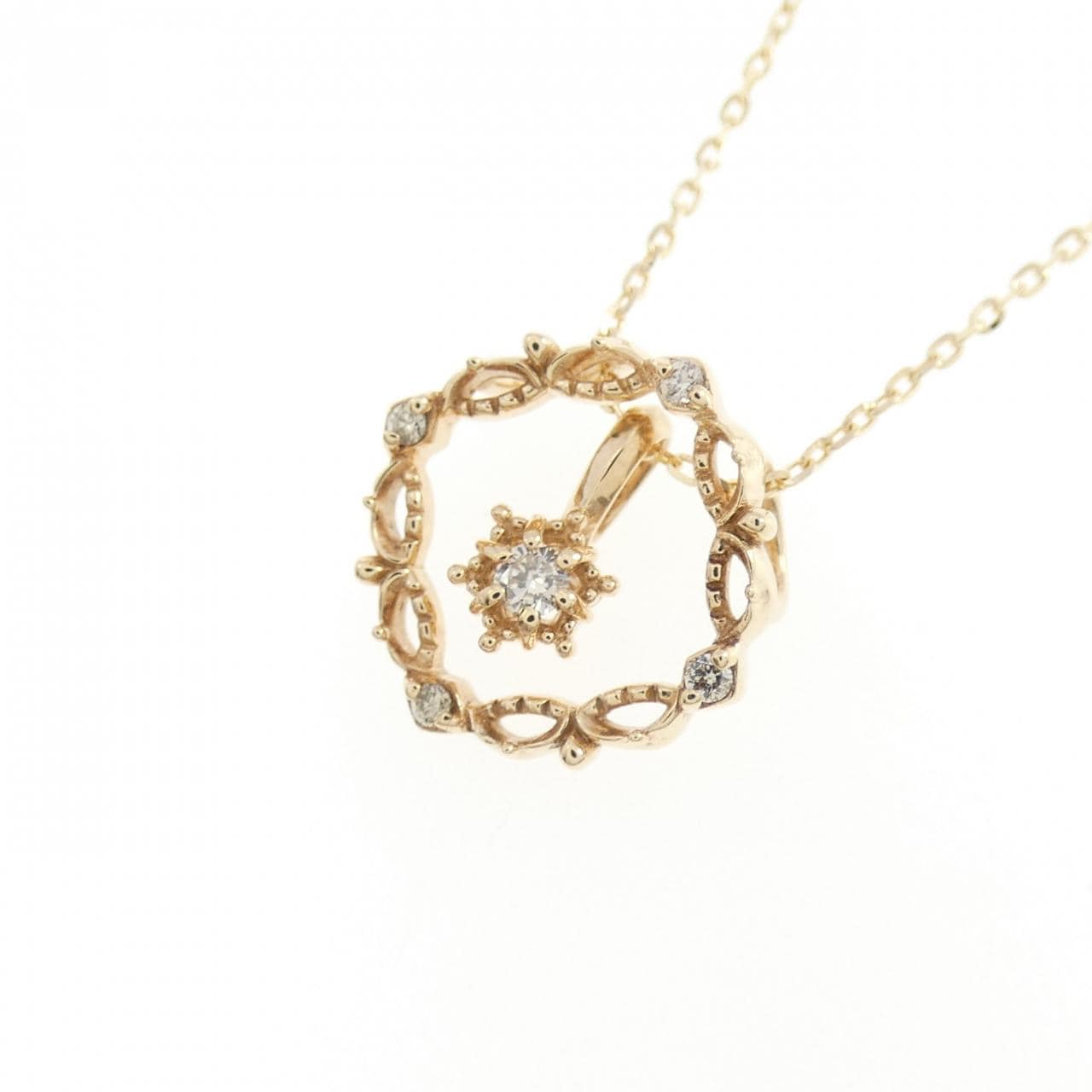 ノジェス ダイヤモンド ネックレス 0.04CT