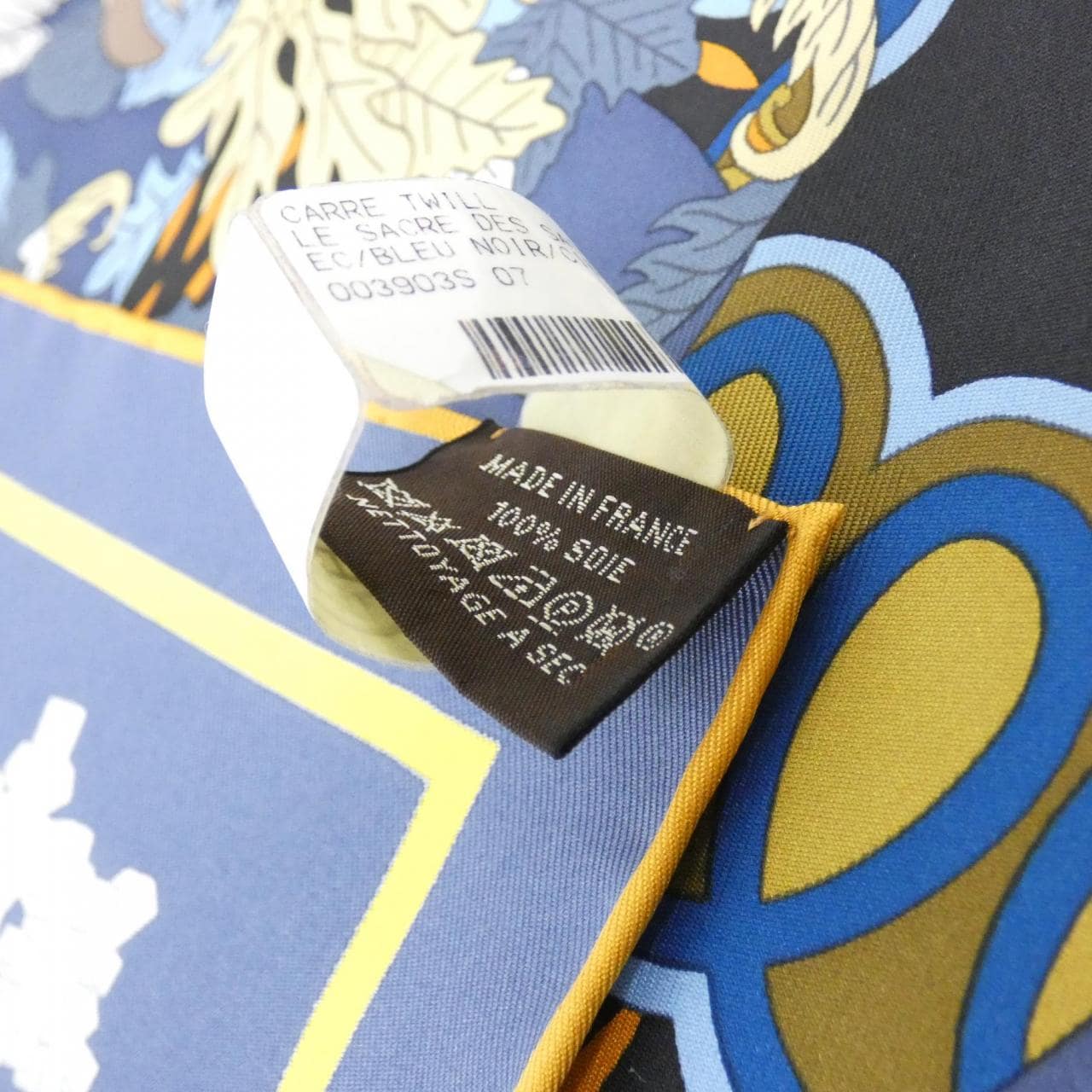 【未使用品】エルメス LE SACRE DES SAISONS カレ 003903S スカーフ