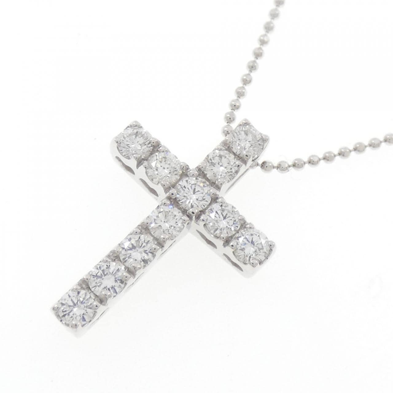 ポンテヴェキオ クロス ネックレス 0.70CT