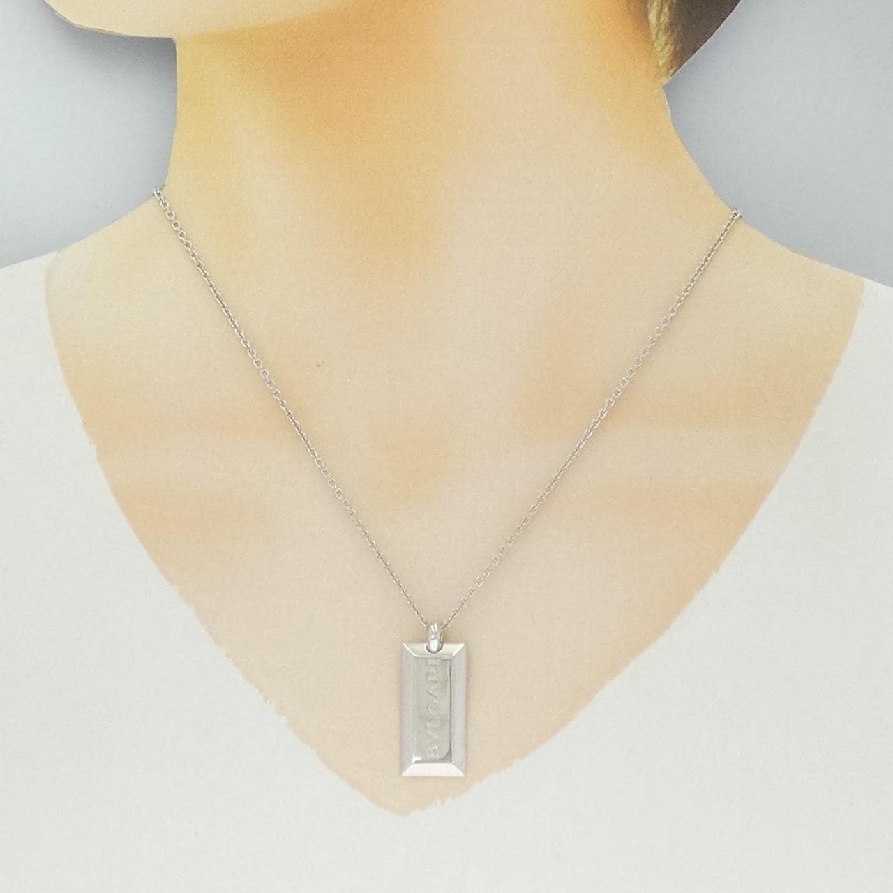 ブルガリ インゴット ネックレス