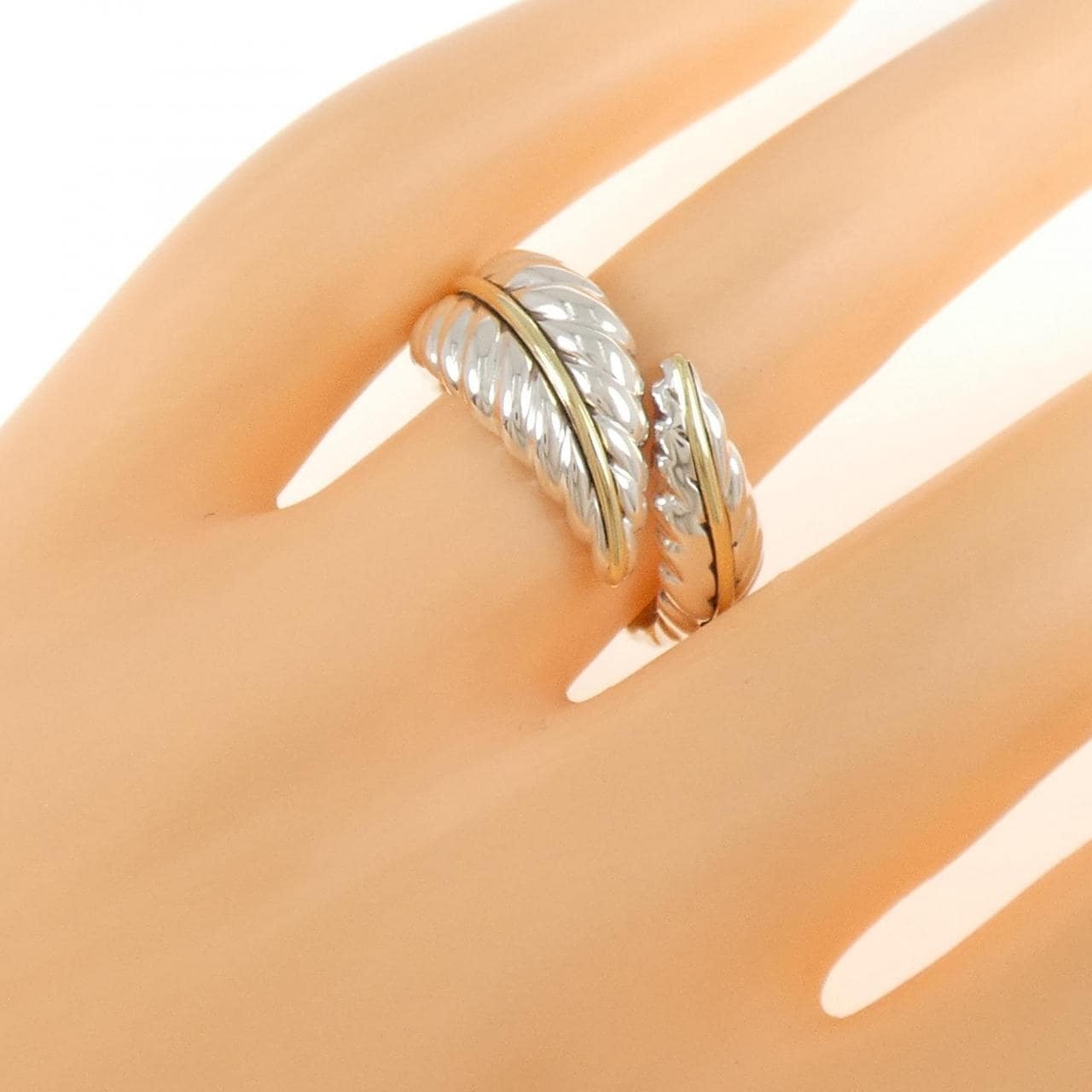 ティファニー 925/750YG リング